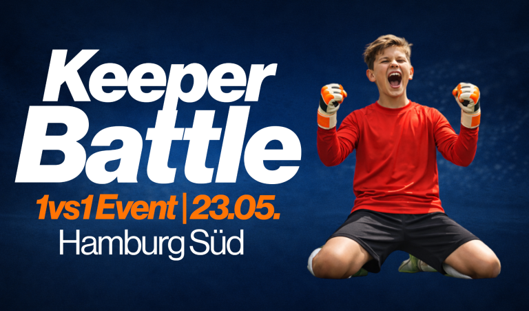 Torwart Event Hamburg Süd – Keeper Battle und Wettkampfformate für junge Torhüter mit Fokus auf 1 gegen 1, Reaktion und Entscheidung