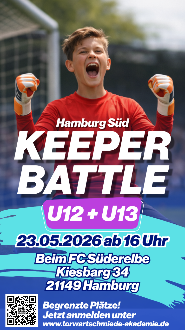 Keeper Battle Hamburg U12 U13 Torwart Event Hamburg Süd Jugend Torwarttraining 23.05.2026